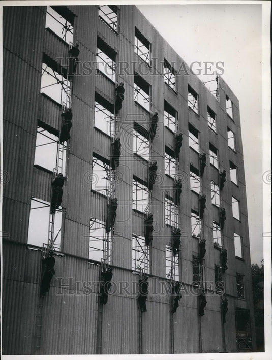 Press Photo Fire brigade training - KSB42119