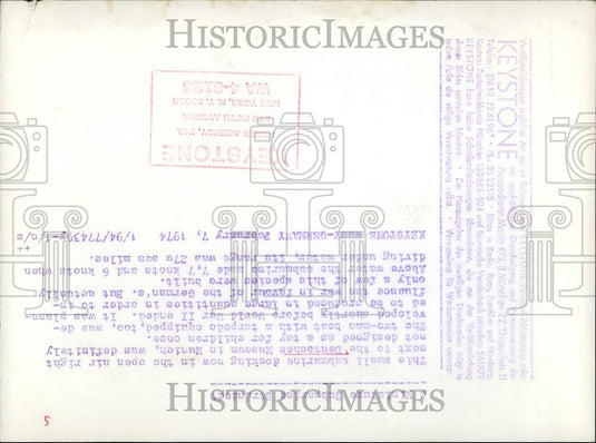 1974 Press Photo Small Sub at Deuteches Museum in Munich - KSB45209