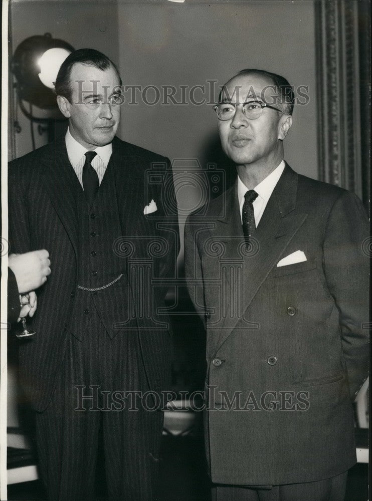 1959 Press Photo Nai Pote Sarasin, Secretary General of SEATO - KSB48065