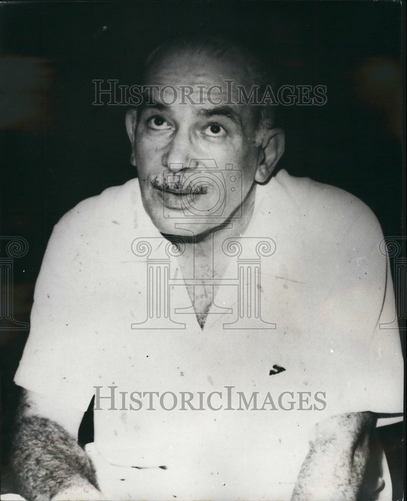 1971 Press Photo Former Egyptian Vice President Ali Sabray Treason Trial