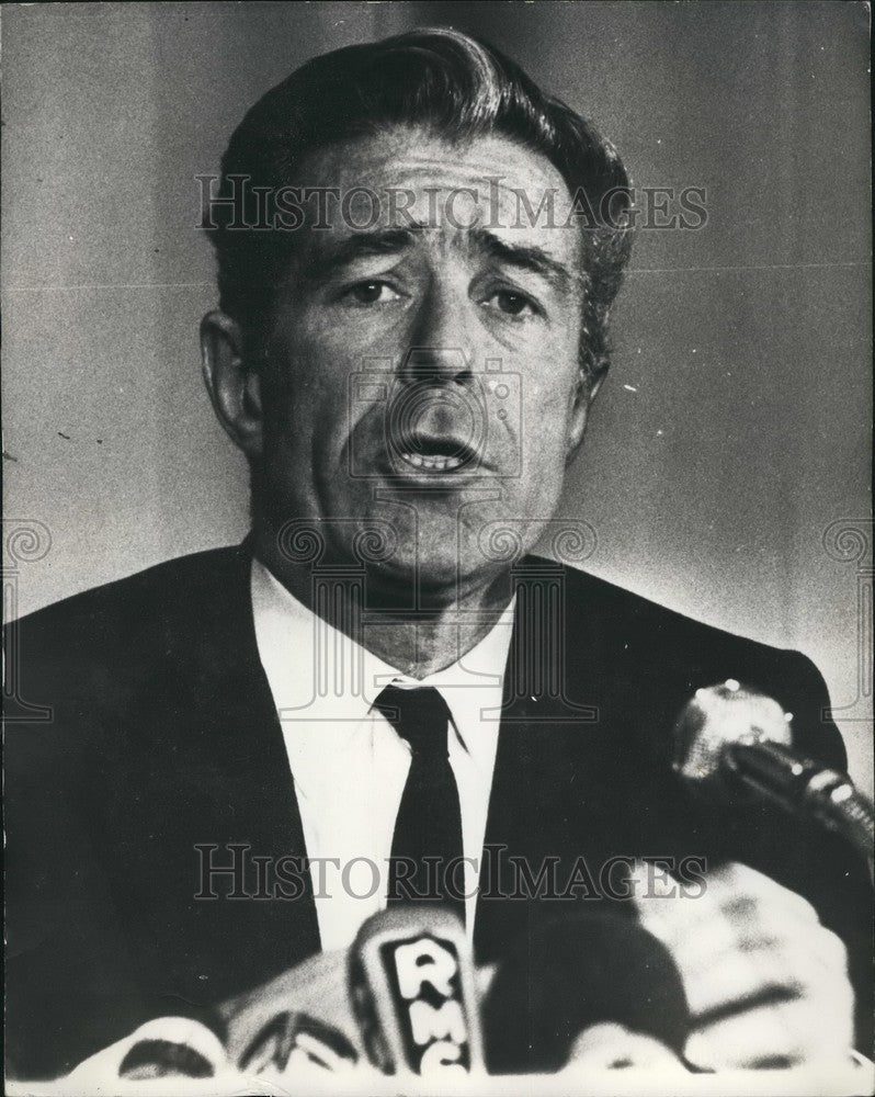 1973 Press Photo Jean-Jacques Servan-Schreiber, Radical Socialist Party- Historic Images
