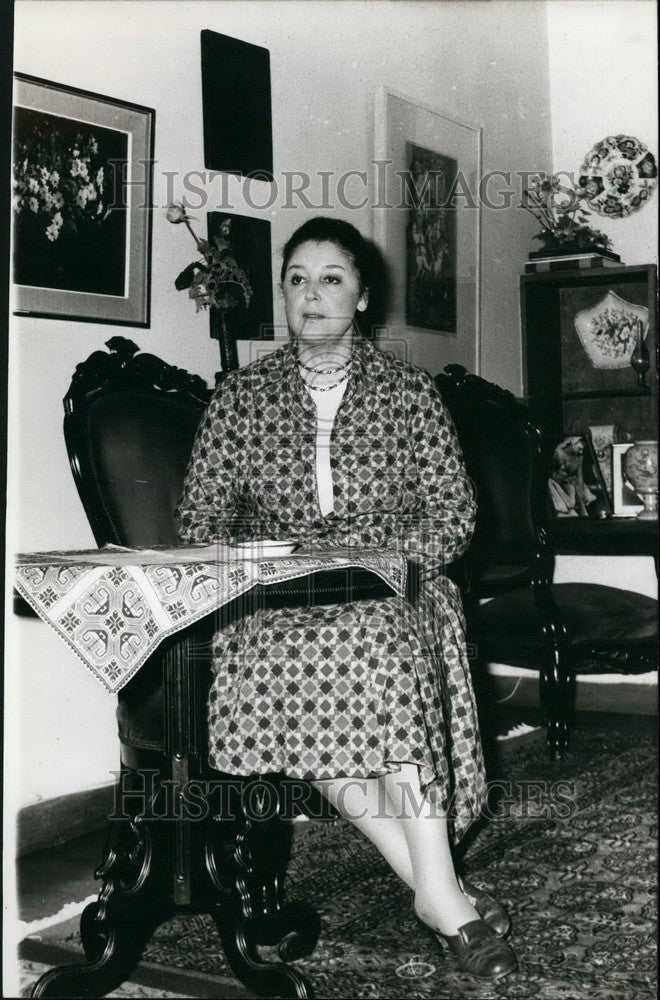 Press Photo Anna Synodinou of the Greek Parliament - KSB48549