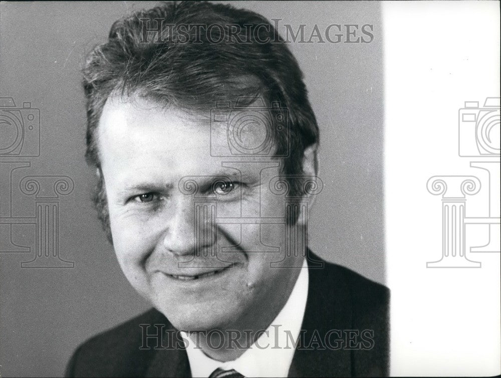 1973 Press Photo Henry Schmitt President Geneva Police Candidate Swiss Minister