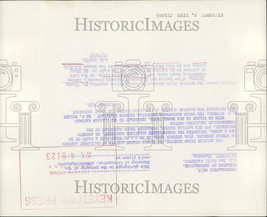 1965 Press Photo Mr. Arthur Bottomley Prime Minister Harold Wilson Takawira