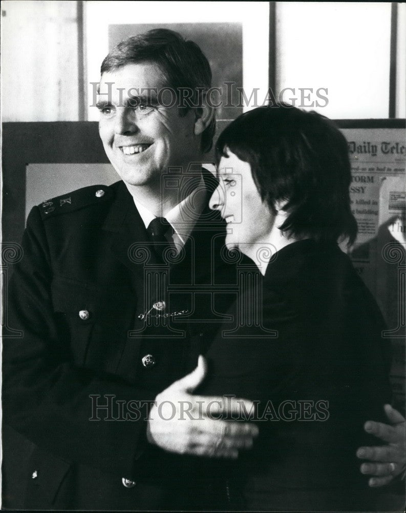 1980 Press Photo PC Trevor and wife Doreen - KSB55823