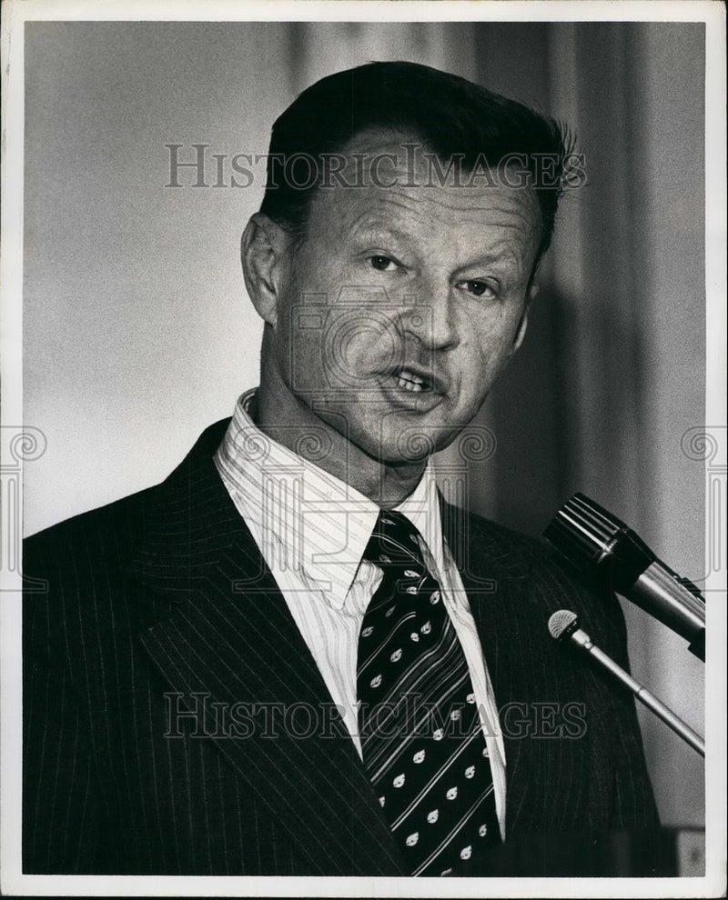 Load image into Gallery viewer, 1979 Press Photo New York: Dr. Zbigniew Brzezinski - KSB56477
