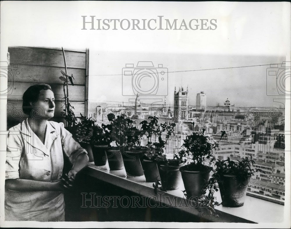 1962 Press Photo A panoramic view of central London for Mrs. Mary Sumner- Historic Images