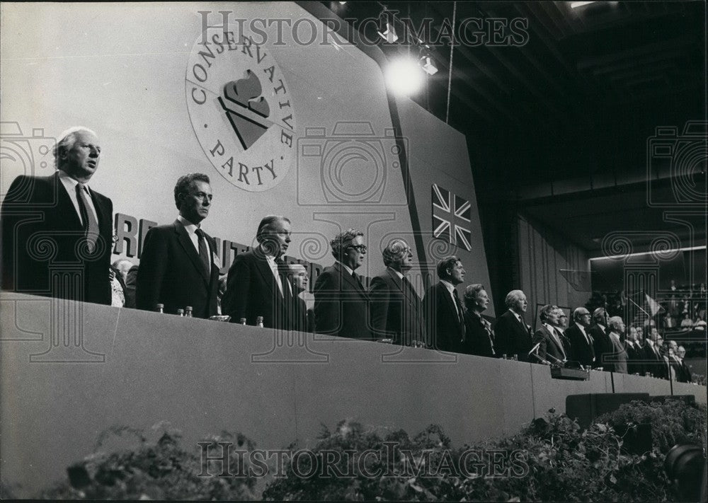 Press Photo Conservative Party Conference at Brighton- Historic Images