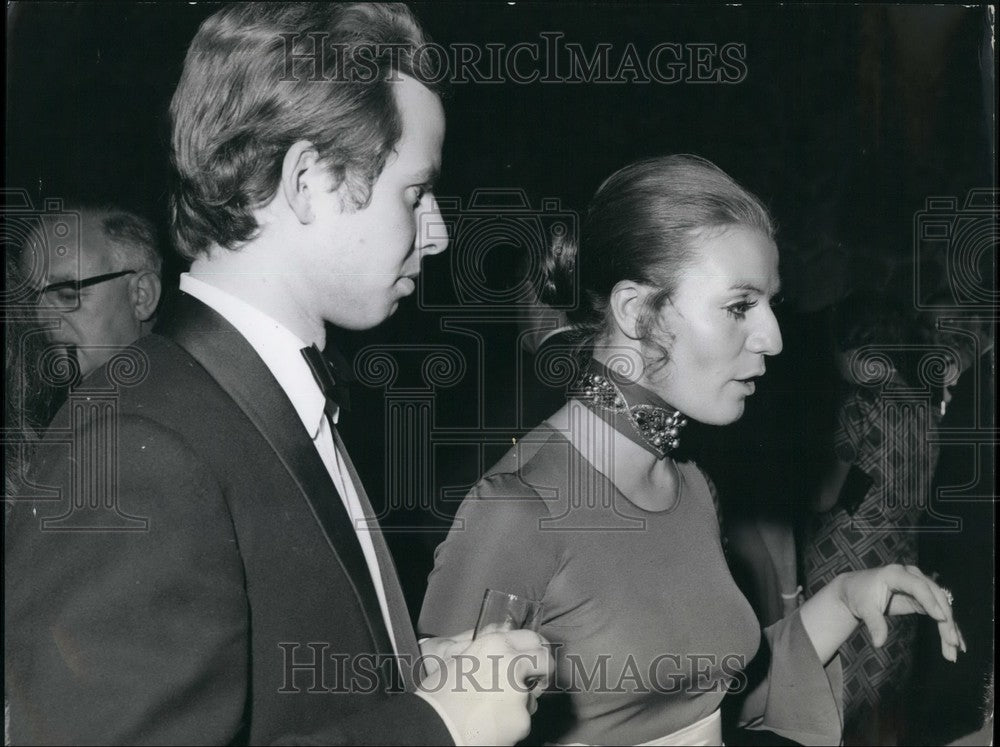 1971 Press Photo Engagement Of Prince Phillip of Lichtenstein - KSB57795