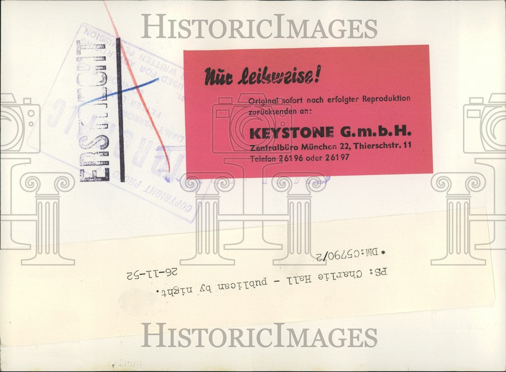 1952 Press Photo this 'Supadynamic" cartride operated tool, - KSB58805