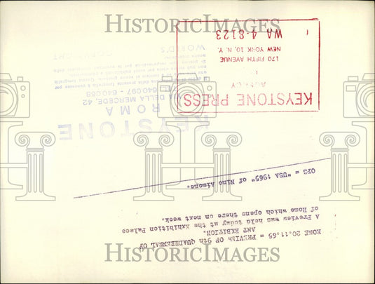 1965 Press Photo "USA 1965" By Nino Aimone - KSB61037