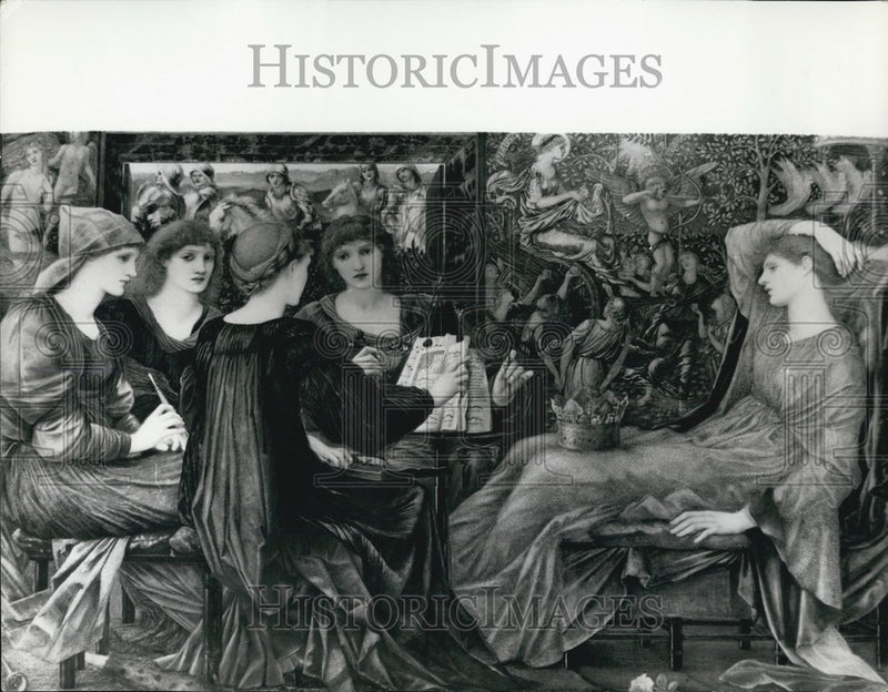 Load image into Gallery viewer, 1971 Press Photo 33k Bid On Burne Jones "laus Veneris By London Dealers
