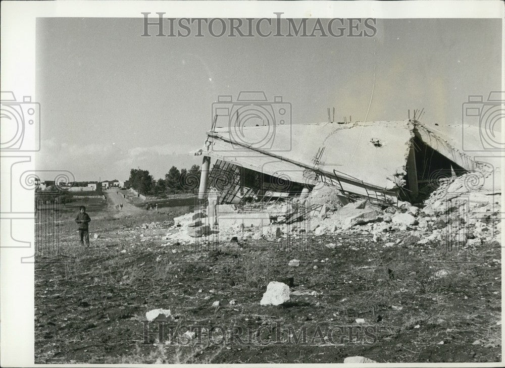 1968 Press Photo Israeli Air Raid/Bedouin Village/Kafar Assad/Jordan - KSB64549- Historic Images