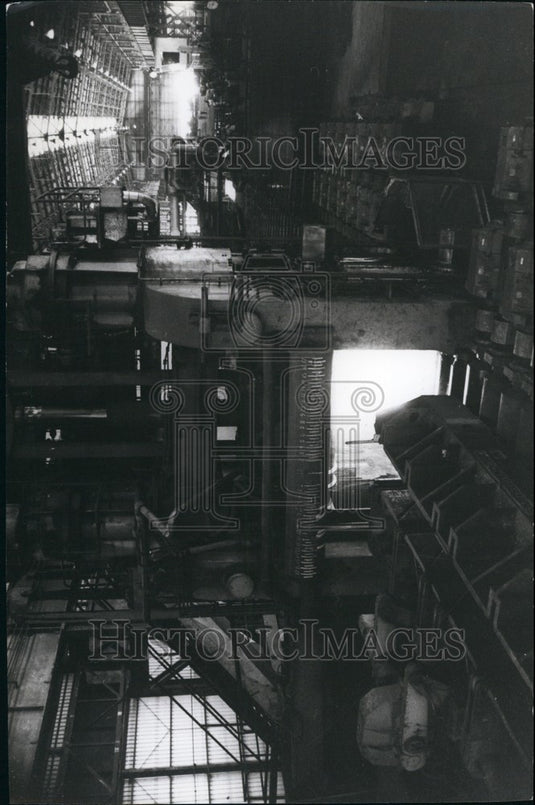 1972 Press Photo Stell Rolling Process Chimbote Peru - KSB68323- Historic Images