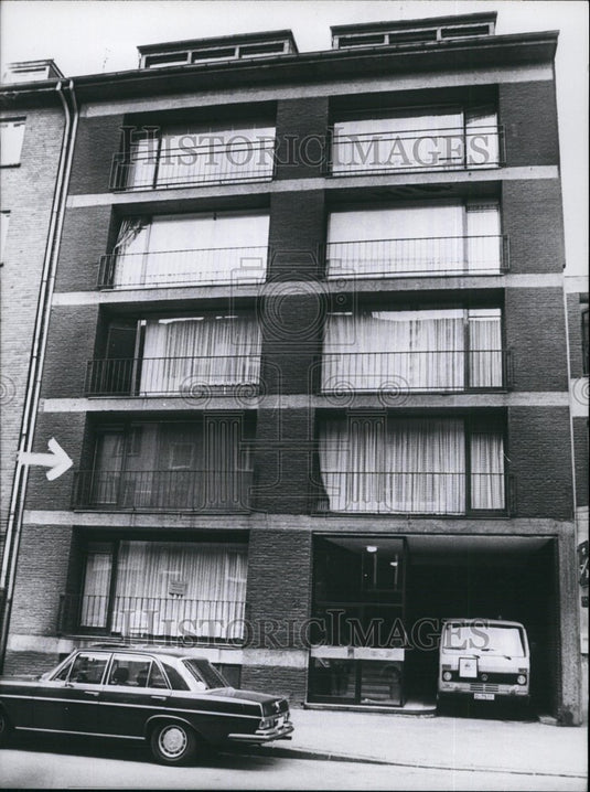 Press Photo West-Germany flat terrorists were located at - KSB71515