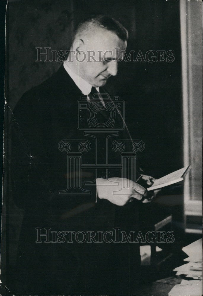 1953 Press Photo Mayor of Leipzig,Dr. Groedeler - KSB72059- Historic Images