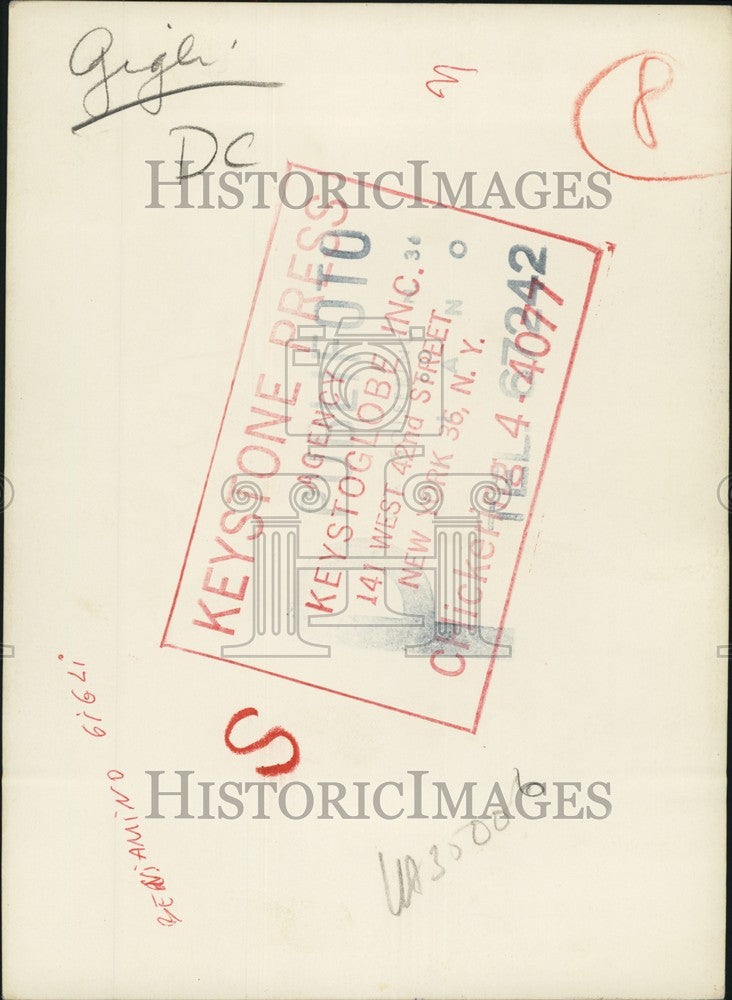 Press Photo Beuiamino Gigli - KSB72919