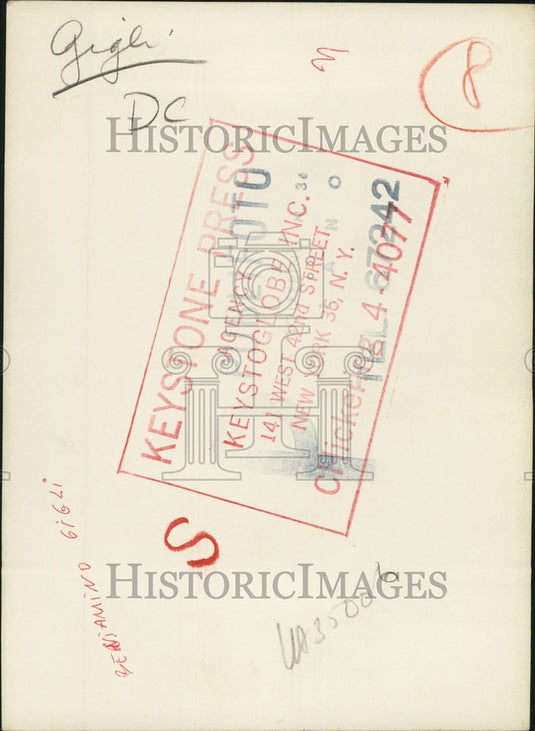Press Photo Beuiamino Gigli - KSB72919