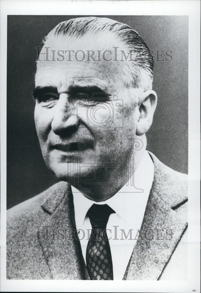 Press Photo Georges Pompidou/Prime Minister France - KSB75137 - KSB75137- Historic Images