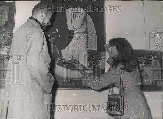 Press Photo Portrait Of D'Une Grande dame by Laloux Rene- Historic Images