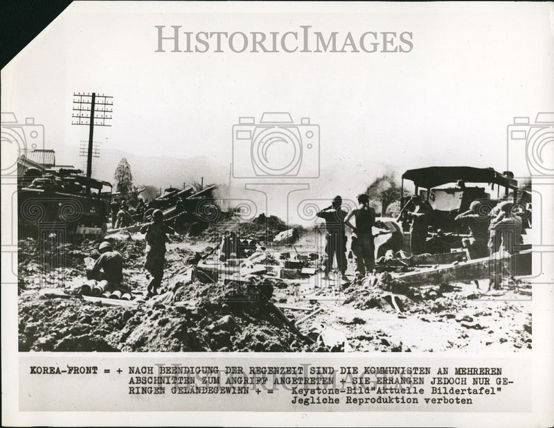 Load image into Gallery viewer, Press Photo Soldiers, Korean Front - KSG06061

