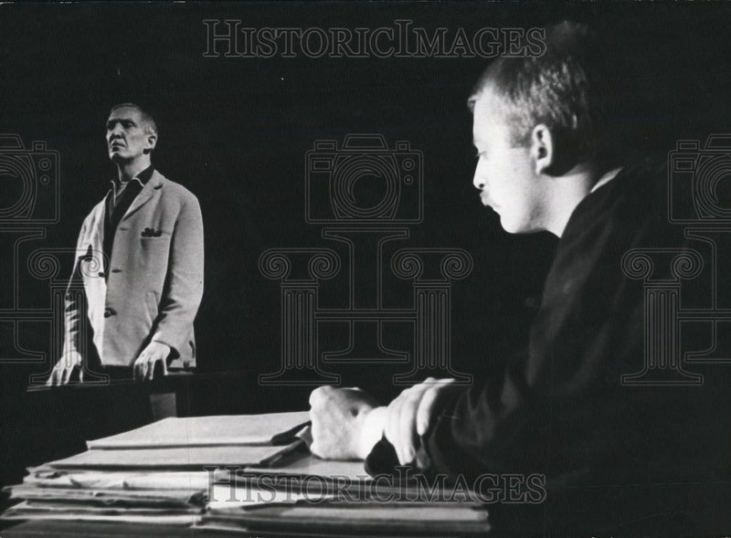 Load image into Gallery viewer, 1965 Press Photo Peter Weiss' play Die Ermittlung - KSG06689
