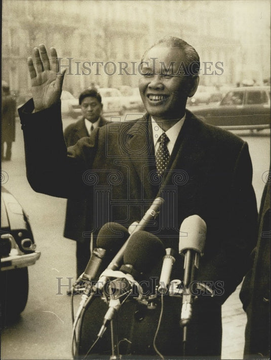 1972 Press Photo Xuan Thuy - KSK05383