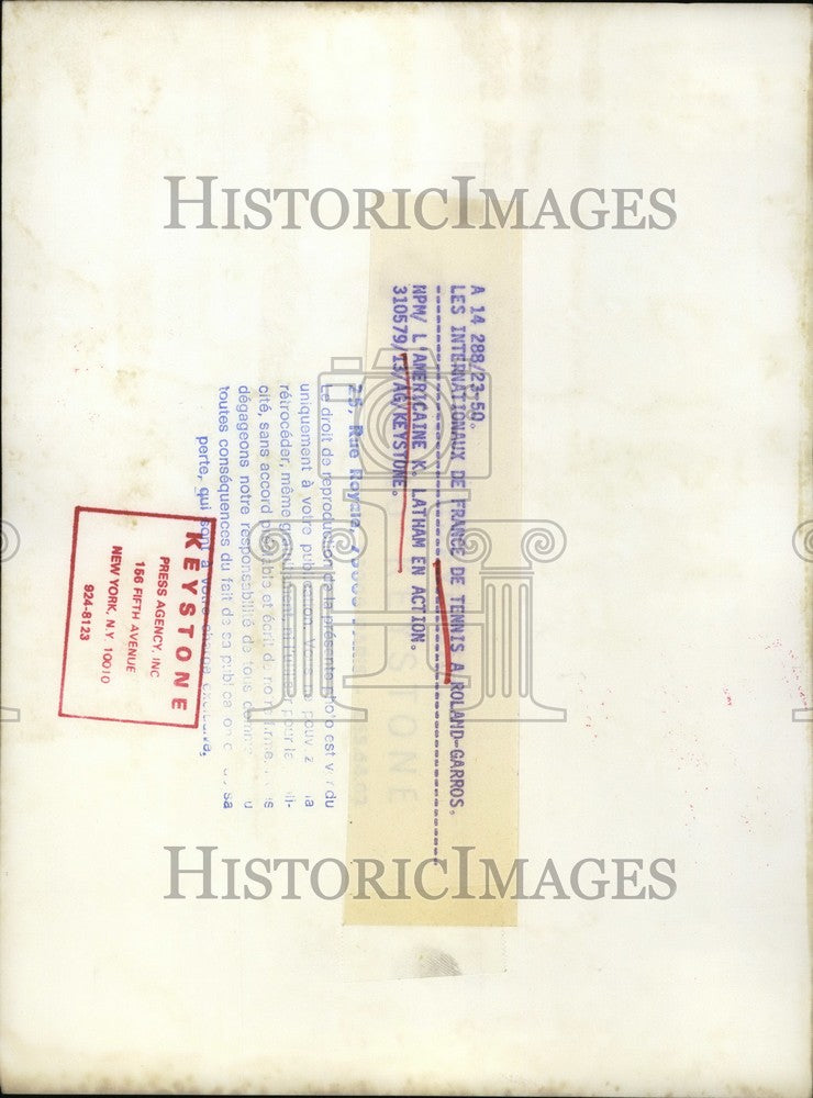 Load image into Gallery viewer, 1979 Press Photo American Kate Latham in Action
