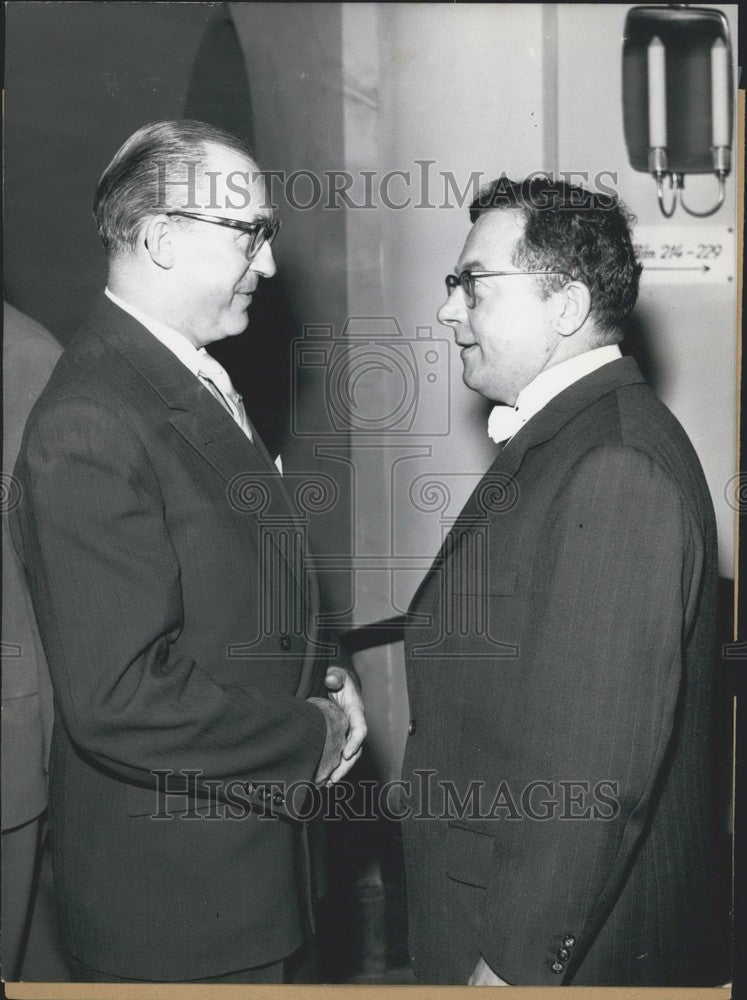 Load image into Gallery viewer, 1957 Press Photo Trial Against Ex-Field Marshal Ferdinand Schoerner. Munich.
