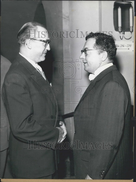 1957 Press Photo Trial Against Ex-Field Marshal Ferdinand Schoerner. Munich.