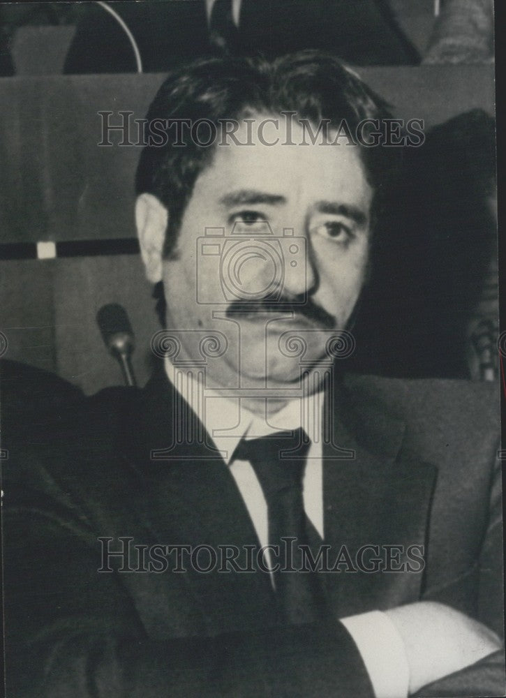 Load image into Gallery viewer, 1979 Press Photo Algerian Revolution Council Member Mr. Yahyaoui
