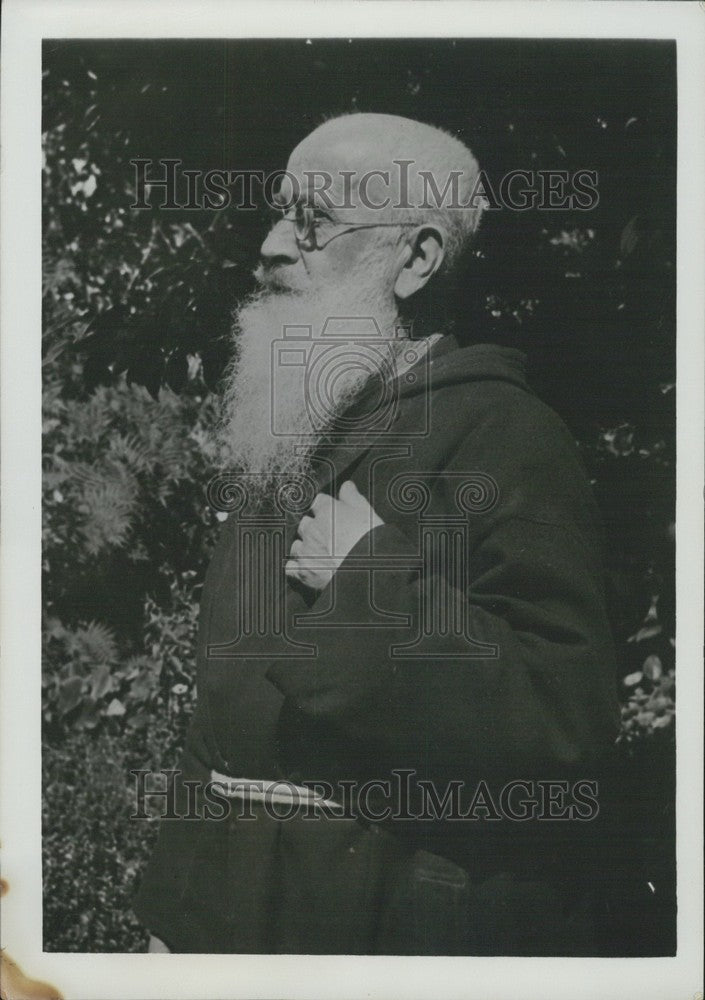 1941 Press Photo Father Sigfrido from Fraunenhaeusl