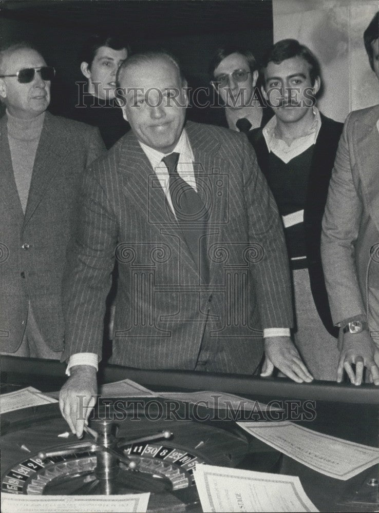 1978 Press Photo Nice Casino Ruhl CEO Jean-Dominique Fratoni