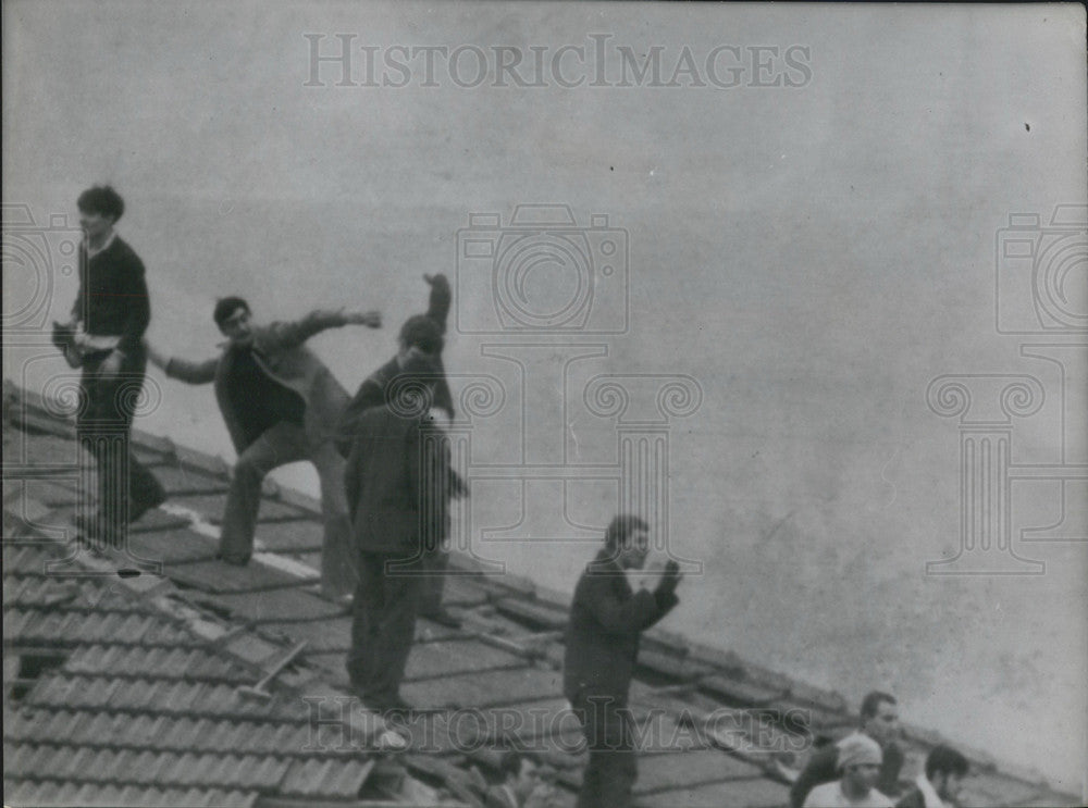 1972 Press Photo Charles III Prison Mutiny in Nancy