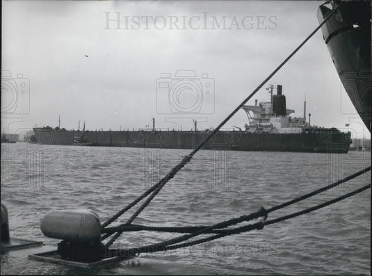 1967 Press Photo Delayed by Bad Weather "Cedros" Arrives Sunday at Le Havre