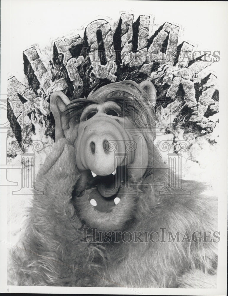 1989 Press Photo Puppet From Television Show &quot;ALF&quot;- Historic Images