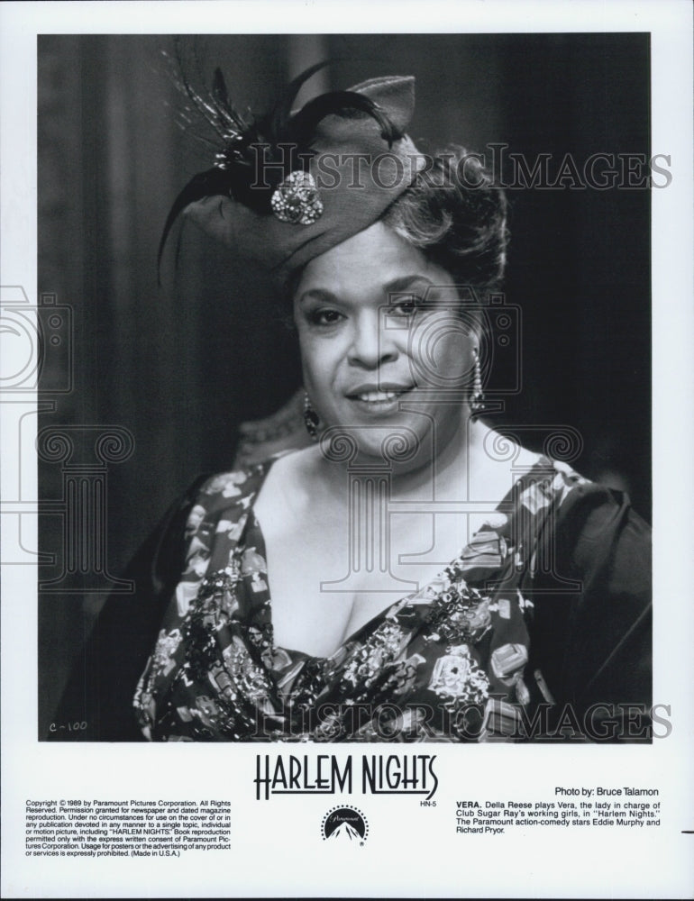 1989 Press Photo Actress Della Reese In Movie &quot;Harlem Nights&quot;- Historic Images