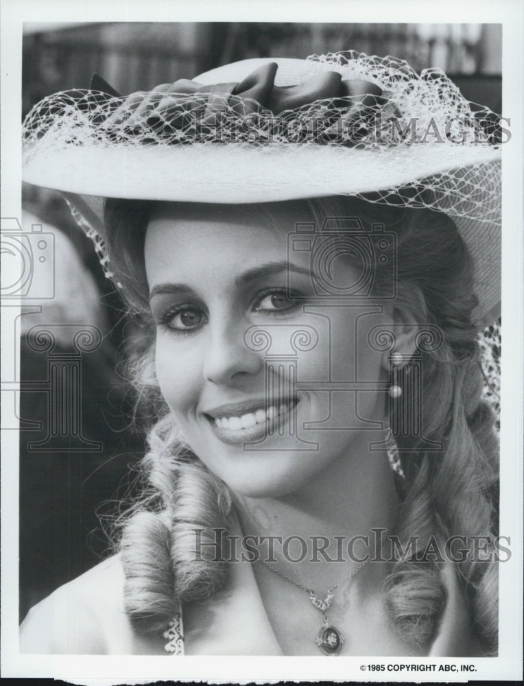 1985 Press Photo Actress Genie Francis In Movie &quot;North And South&quot;- Historic Images