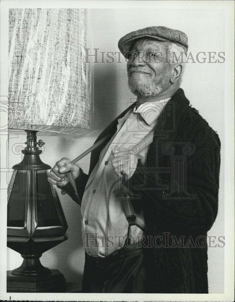 1980 Press Photo Actor Redd Foxx Starring In TV NBC Comedy Series &quot;Sanford&quot;- Historic Images