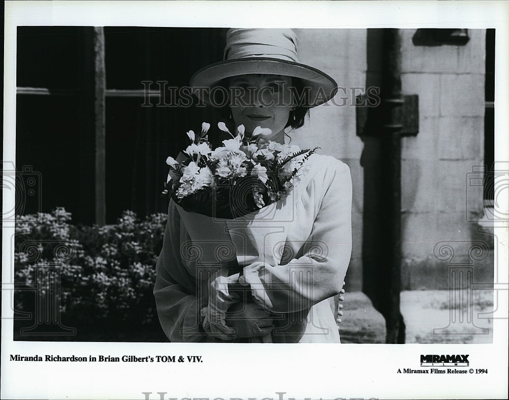 1994 Press Photo Miranda Richardson in &quot;Tom and Viv&quot;- Historic Images