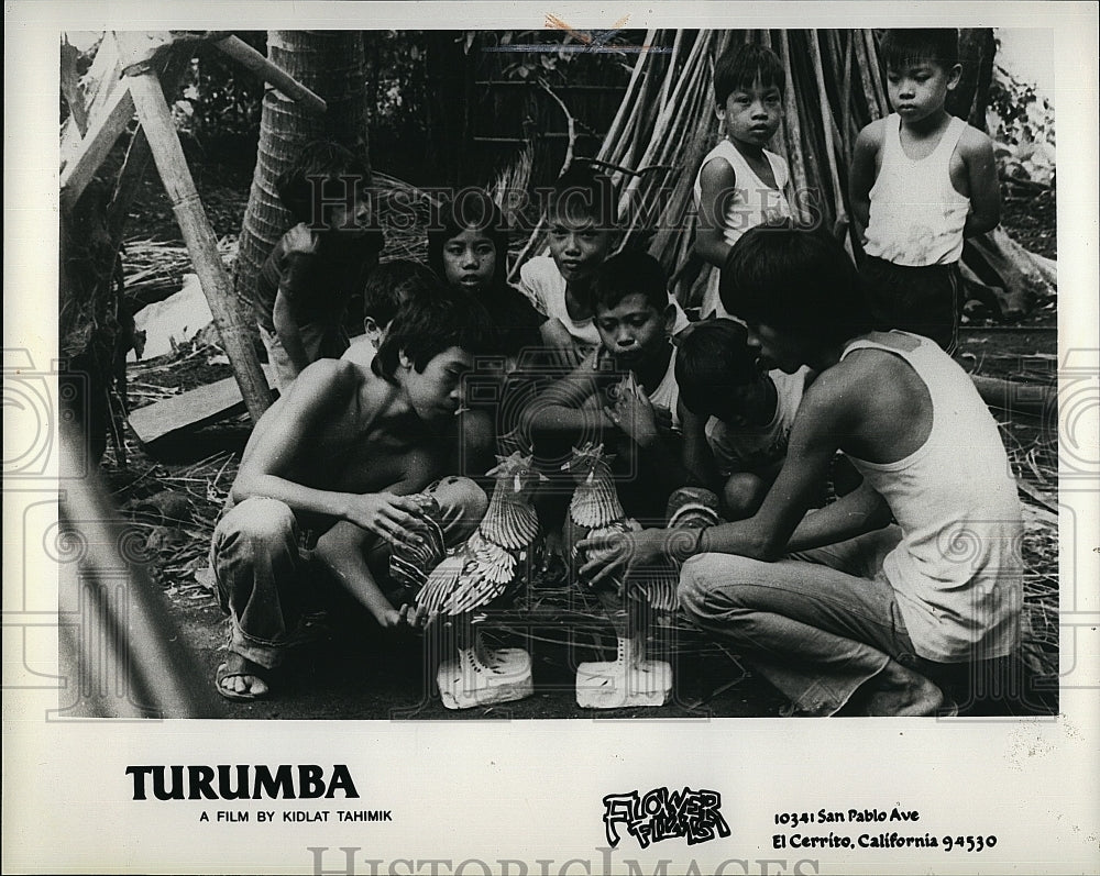 1981 Press Photo Movie Cast in &quot;Turumba&quot;- Historic Images