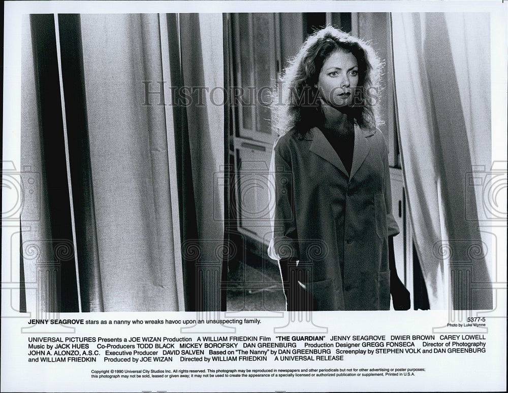 1990 Press Photo &quot;The Guardian&quot; starring Jenny Seagrove- Historic Images