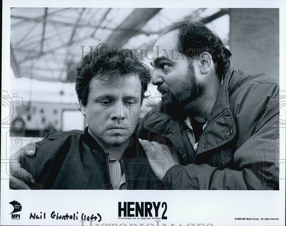 1989 Press Photo Nail Givantoli Stars in &quot;Henry 2...Portrait of a Serial Killer&quot;- Historic Images