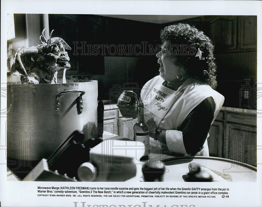 1990 Press Photo &quot;Gremlins 2: The New Batch&quot; Kathleen Freeman- Historic Images