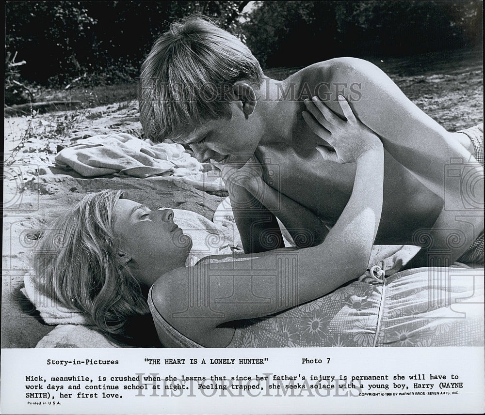 1968 Press Photo Wayne Smith Actor Sondra Locke Actress Heart Is A Lonely Hunter- Historic Images