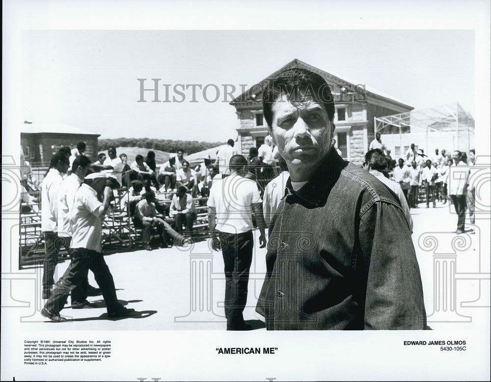 1991 Press Photo Edward James Olmos, &quot;American Me&quot;- Historic Images