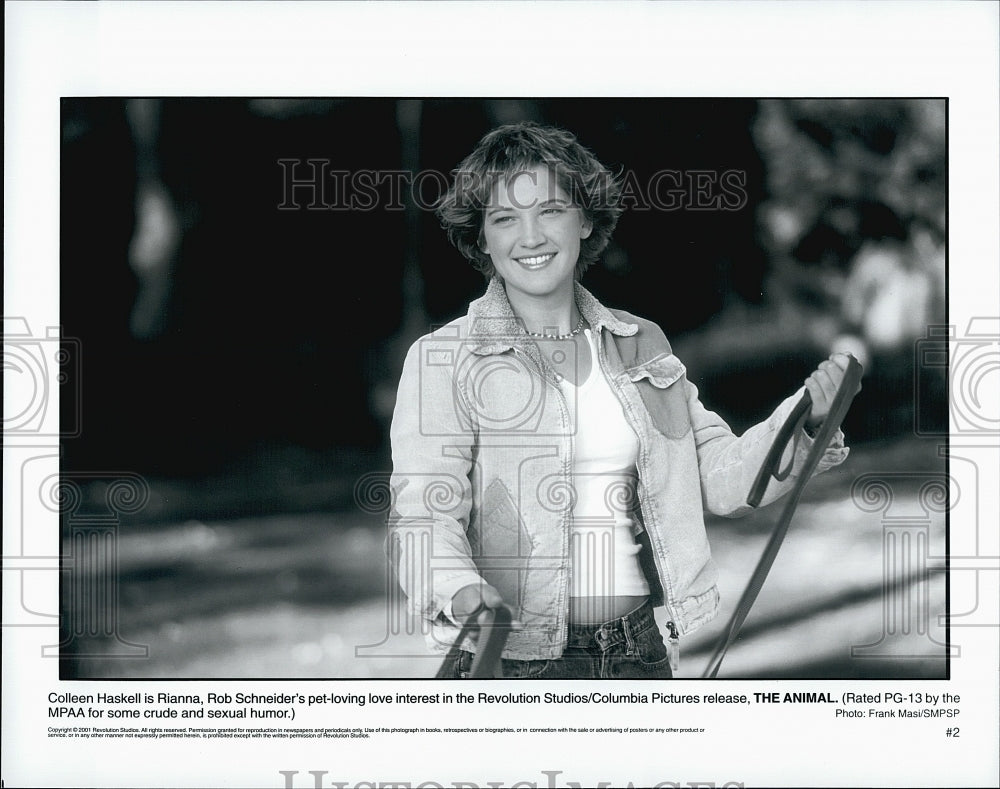 2001 Press Photo Colleen Haskell in &quot;The Animal&quot;- Historic Images