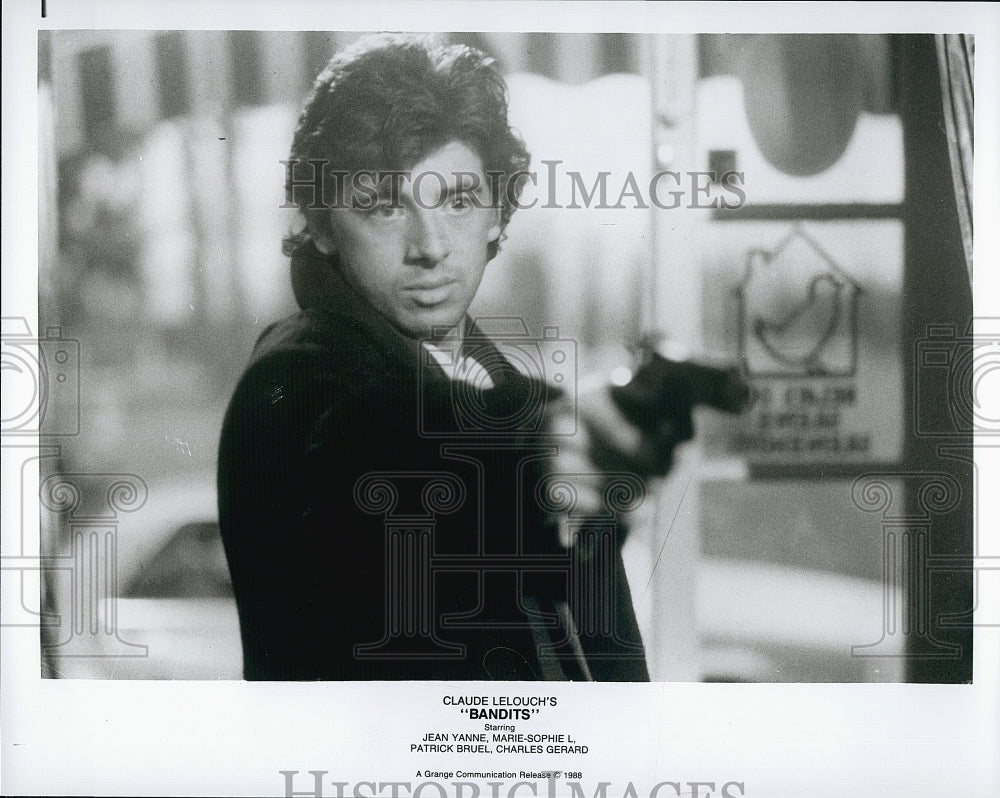 1988 Press Photo &quot;Bandits&quot; Patrick Bruel- Historic Images