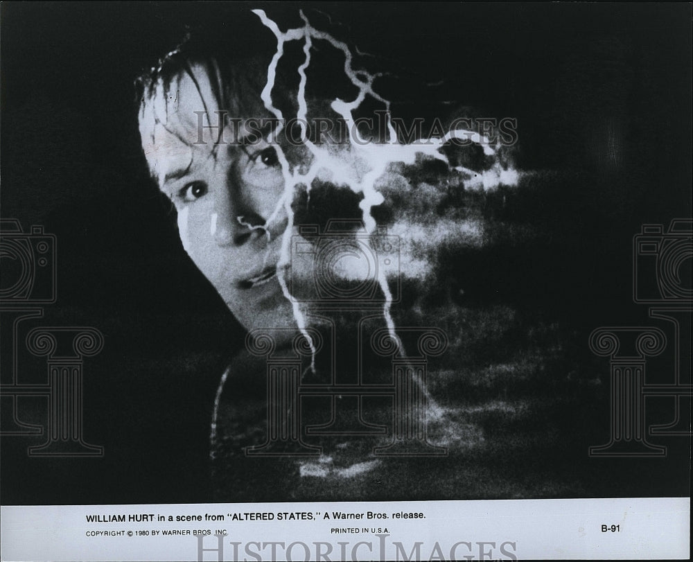 1980 Press Photo William Hurt Actor Scene From Altered States Horror Movie Film- Historic Images