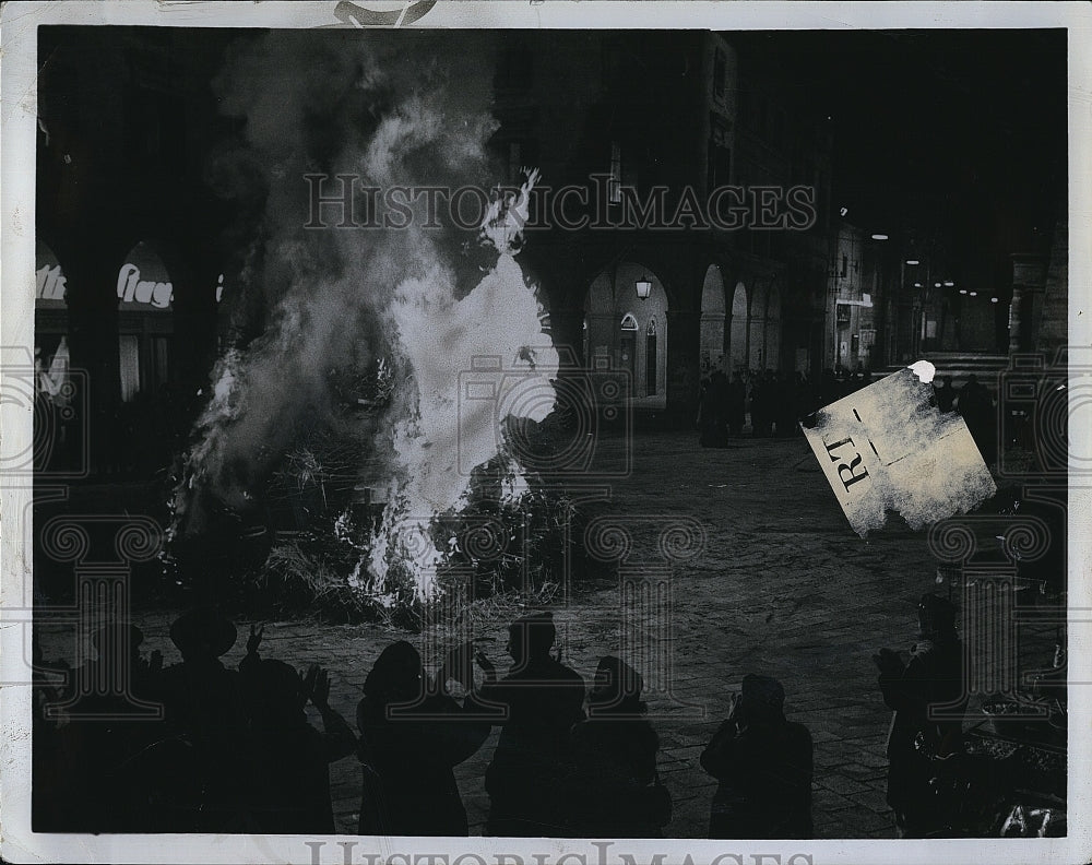 1974 Press Photo A scene in Federico Fellini&#39;s &quot;Amarcord&quot;- Historic Images